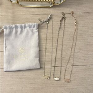Kendra Scott Necklace Set!!